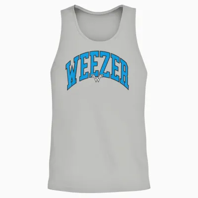 Weezer - Bogen Unisex Tank Top - Ash
