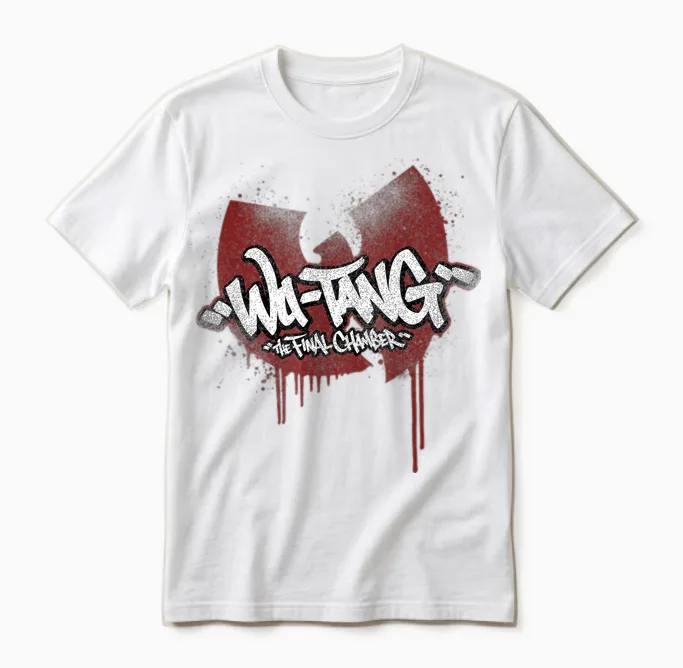 World Tour of the Wu-Tang Clan, the Last Chamber Unisex T-Shirt in White