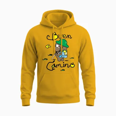 Coco Buen Camino Unisex Hoodie - Gold