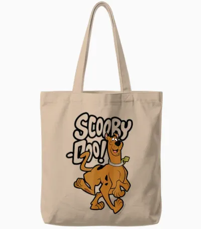 Scooby Doo Scooby Tote Bags - Natural