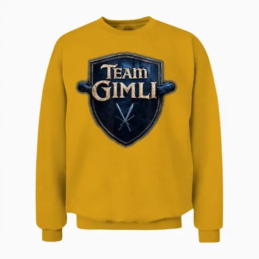Shield Team Gimli Unisex Sweatshirt - Gold