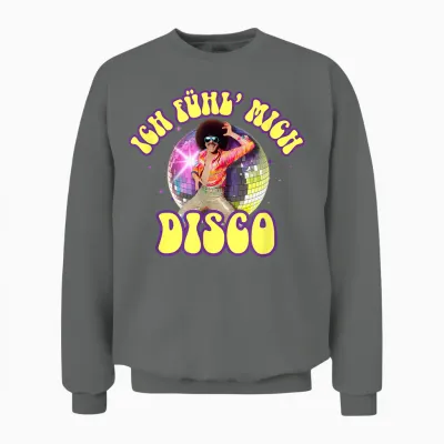 Ich Fühl Mich Disco Disko Malle Steiffen Christian Schlager Unisex Sweatshirt - Graphite Heather