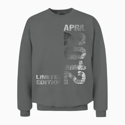 April 2012 Junge Mädchen 14. Geburtstag Limited Edition 14 Unisex Sweatshirt - Graphite Heather