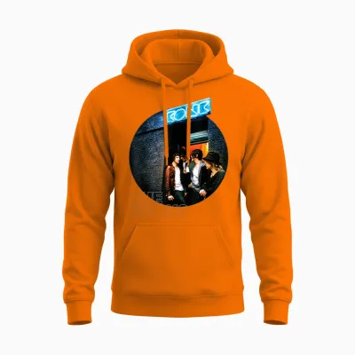 Official the Kooks Konk Unisex Hoodie - Safety Orange