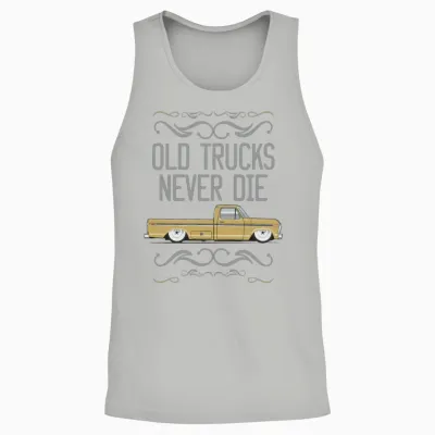 Old Trucks Durango Tan Unisex Tank Top - Ash