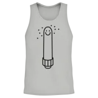 Smiling Dildo Unisex Tank Top - Ash – 2