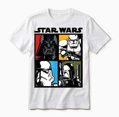 Star Wars Empire Group Unisex T-Shirt - White