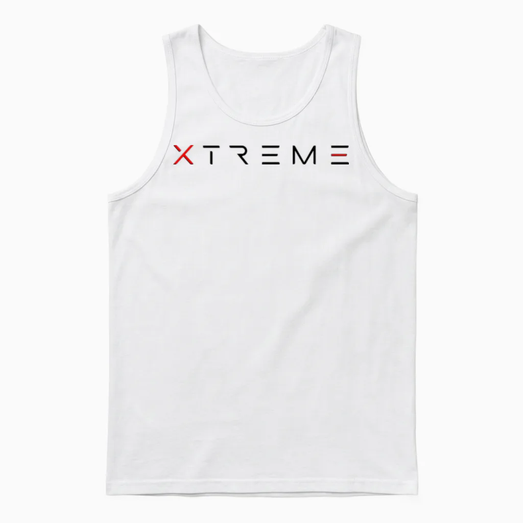 Xtreme Unisex Tank Top in White