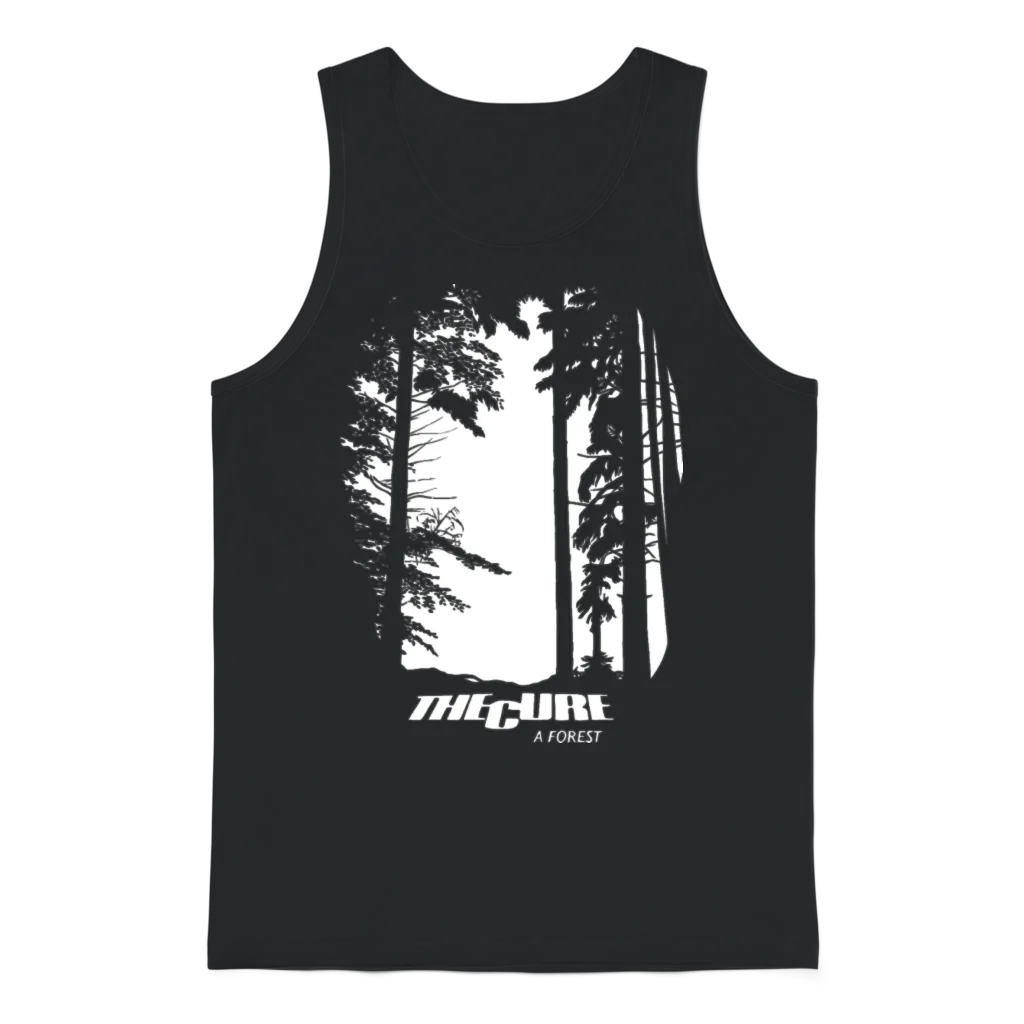 The Cure a Forest Unisex Tank Top - Black