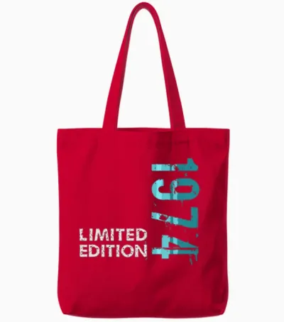 1974 Limited Edition Tote Bags - Red