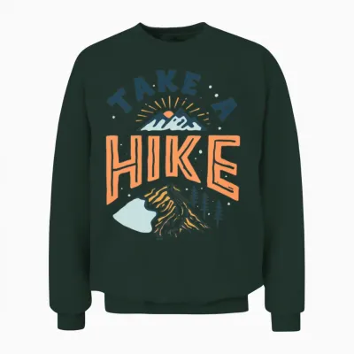 Take a Hike Unisex Sweatshirt - Forest
