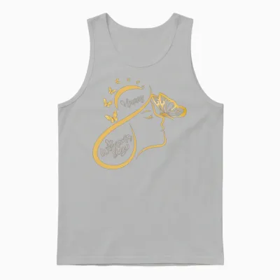 March 8 Shirt, Women's History Month Shirt, Unisex Tank Top - Ash
