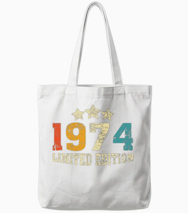 Limited Edition 1974 Tote Bags in White