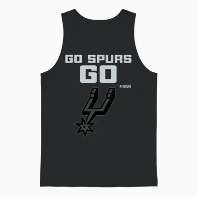 Nba 2026 Playoffs Mantra Spurs Bilboard Unisex Tank Top - Black