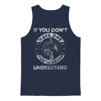 Fighting Dog Dog Guard Dog School Unisex Tank Top - Navy – 1