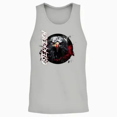 österreich T-Shirt Adler österreichische Patrioten Austria Unisex Tank Top - Ash