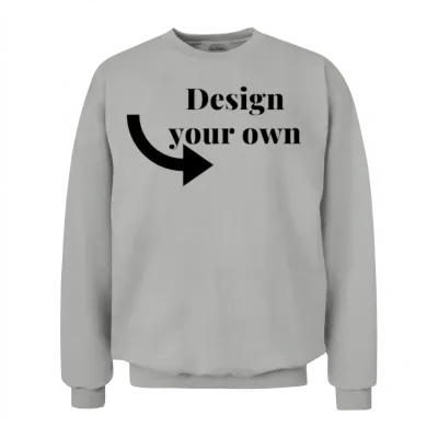 Design Your Own Unisex Sweatshirt - Ash