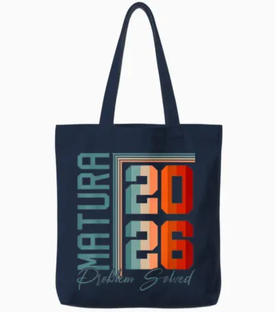 Matura 2026 | Maturant | Maturantin | Abschluss Absolventen Tote Bags - Navy