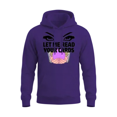 Let Me Read Your Cards Unisex Hoodie - Purple