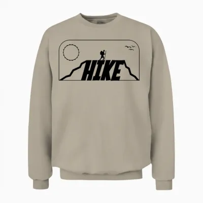 Hike Unisex Sweatshirt - Sand