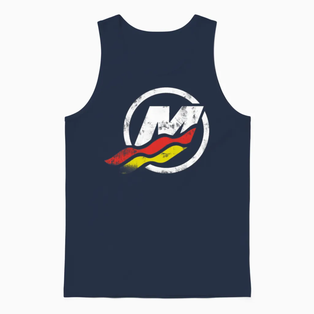 Mercury Racing Unisex Tank Top in Navy