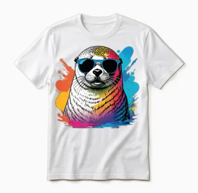 Seal Unisex T-Shirt - White