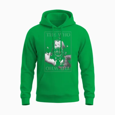 The Official Quadrophenia Bike of Who Long Sleeve Shirt, Black, S Unisex Hoodie - Irish Green