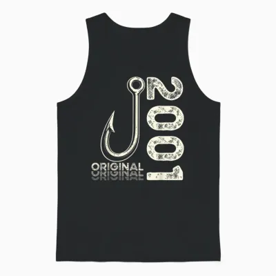 25. Geburtstag Mann Angler Original 2001 Limited Edition Unisex Tank Top - Black