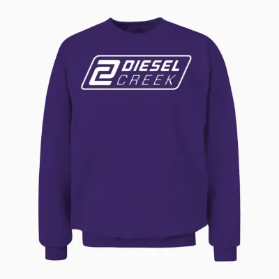 Diesel Creek Unisex Sweatshirt - Purple