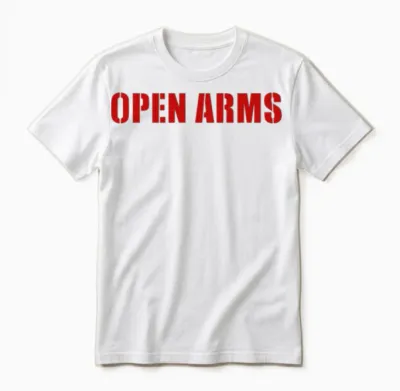 Open Arms Unisex T-Shirt - White