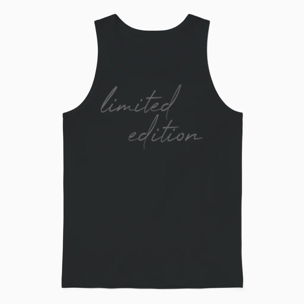 Limited Edition Unisex Tank Top in Black