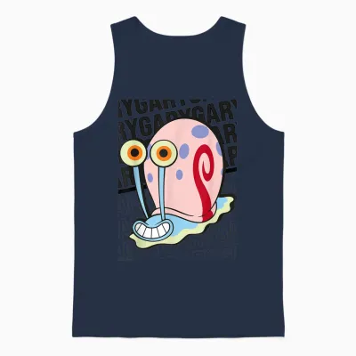 Bob L'éponge - Gary Original Unisex Tank Top - Navy