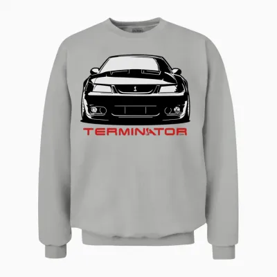 Mustang Cobra Terminator Unisex Sweatshirt - Ash