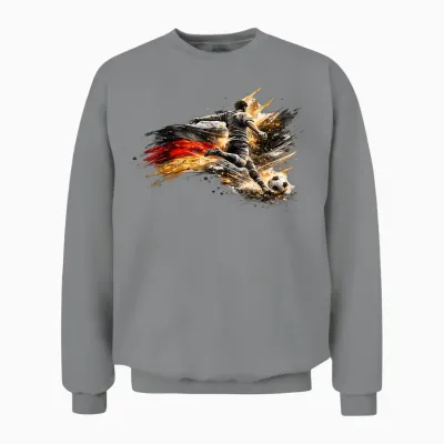 Fußball - Deutschland Goal Wm Fan Unisex Sweatshirt - Sport Grey