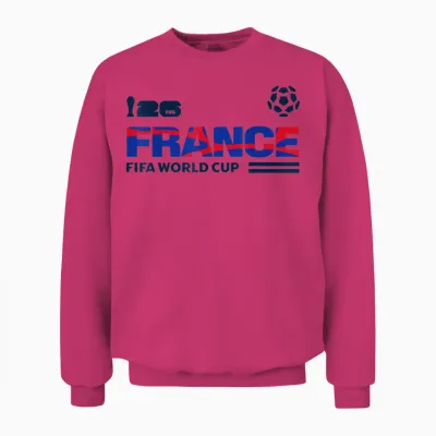 Fifa World Cup26 Qualifier France Unisex Sweatshirt - Heliconia