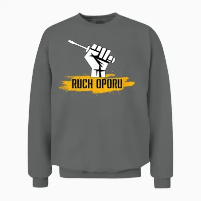 Hand & Screwdriver Small Logo Polish Electrician Unisex Sweatshirt - Graphite Heather