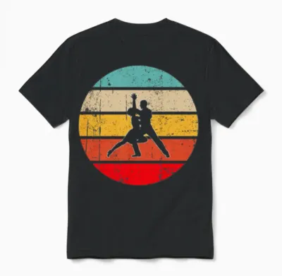Dance Retro Unisex T-Shirt - Black