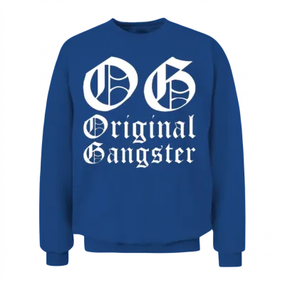 Og Original Gangster Unisex Sweatshirt - Royal
