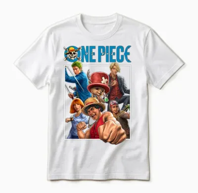 One Piece Group Box Unisex T-Shirt - White