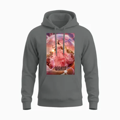 Wicked Glinda Bubble Unisex Hoodie - Graphite Heather