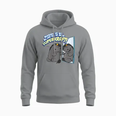 Pummeleinhorn - Grummeleinhorn Superkraft Unisex Hoodie - Sport Grey