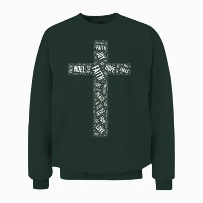 Holy Spirit Holy Spirit Holy Spirit Unisex Sweatshirt - Forest