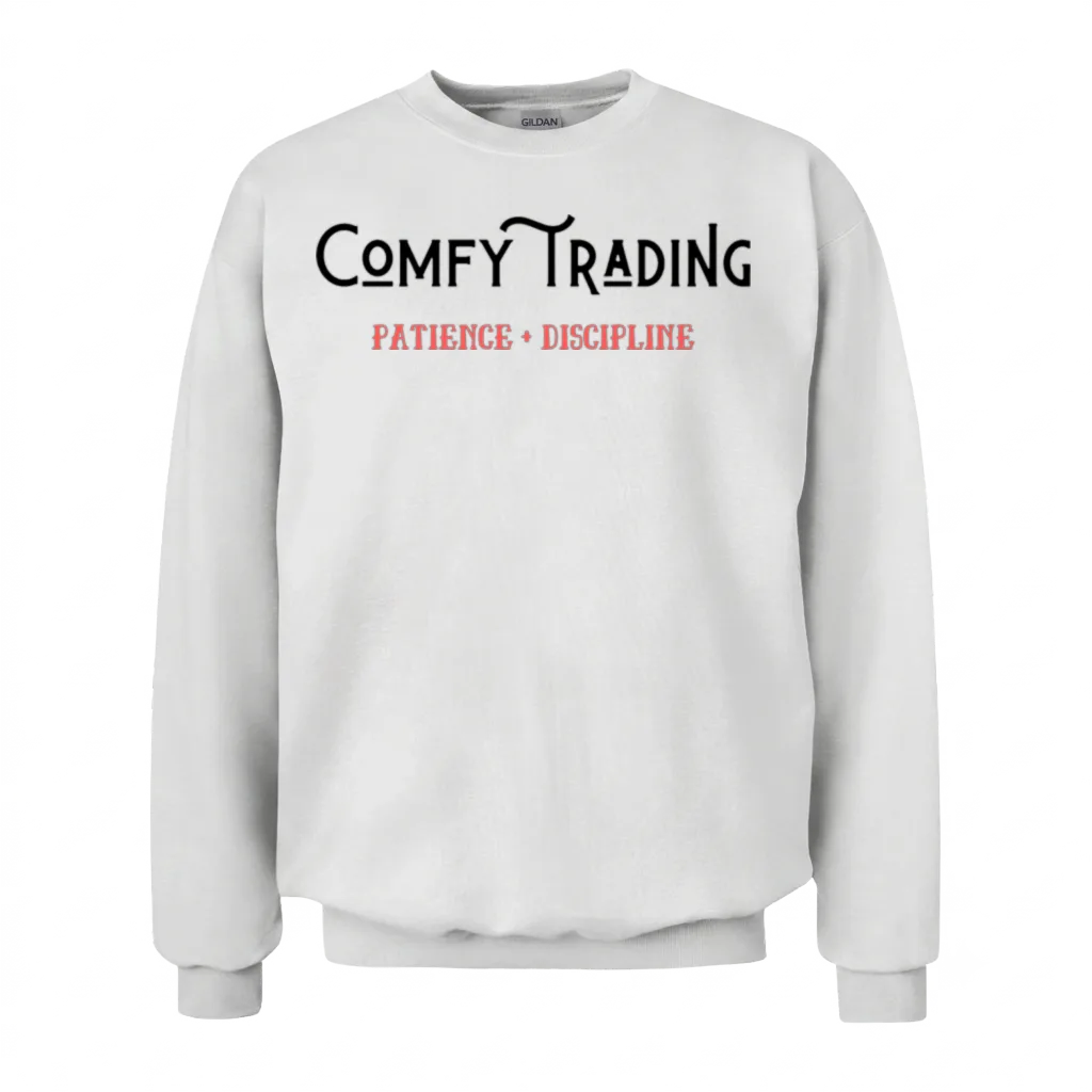 Comfy Trading Unisex Sweatshirt - White