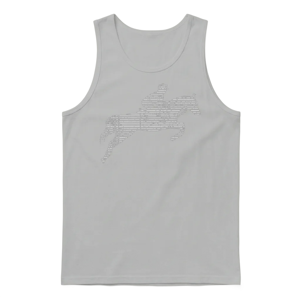 Ride Horses โ Horse Lovers Unisex Tank Top - Ash