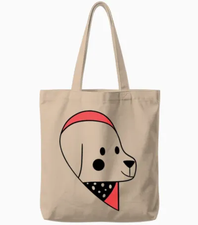 Boy Dog Couple,custom Dog Shirt,gift for Your Dog. Tote Bags - Natural