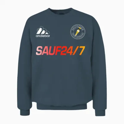 Sauf 24/7 – Soft Jersey X Malle Germany Beer Unisex Sweatshirt - Dark Heather