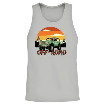 Retro Garage Classic Style Unisex Tank Top - Ash