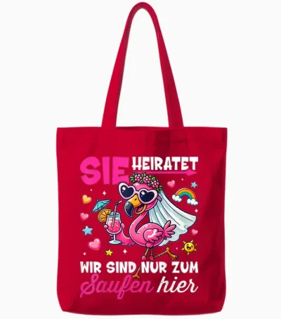 Stag Party Women's T-Shirt Hen Night Hen Party Women's T-Shirt, Black, S Tote Bags - Red