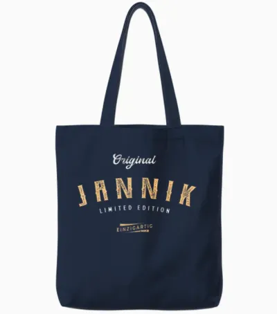 Jannik Limited Edition Tote Bags - Navy