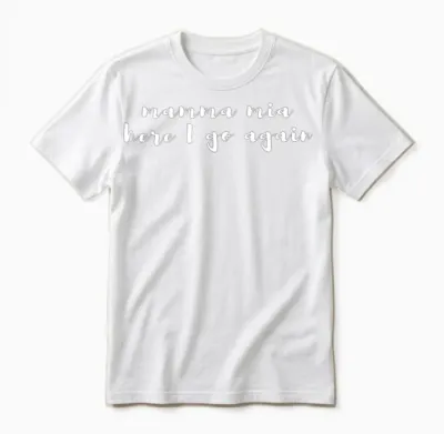 Mamma Mia Unisex T-Shirt - White
